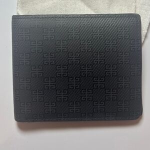 Givenchy Black Patterned Wallet